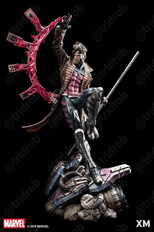 Gambit X-Men STL File – Cajun Mutant Hero 3D Print Model