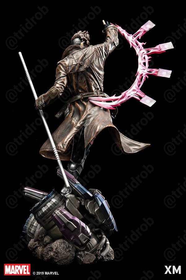 Gambit X-Men STL File – Cajun Mutant Hero 3D Print Model